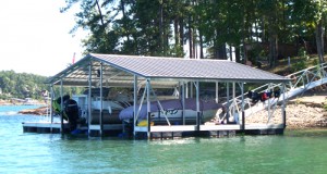 flotation systems gable roof aluminum boat dock small 2