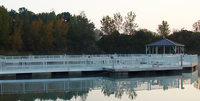 Flotation Systems, Inc. ADA Compliant Fishing Pier