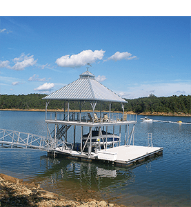 Flotation Systems Dock Shade 1