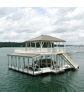 Flotation Systems Dock Shade 2