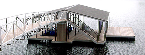 Flotation Systems Dock Stairs
