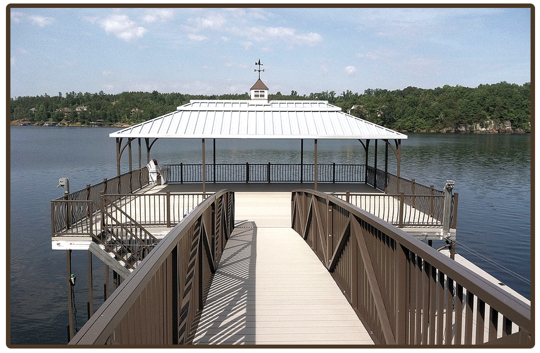 Silver Ridge boat dock color series main