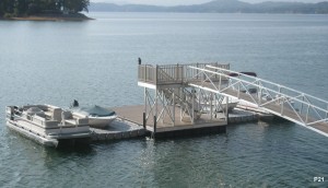 Flotation Systems dock pier floating pier p21