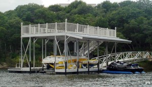 Flotation Systems sundeck boat dock S18
