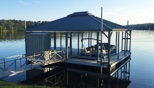 Flotation Systems Hip Roof Boat Docks