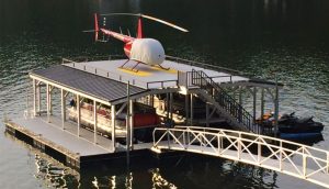 Flotation Systems, Inc. - Aluminum Boat Docks - Sundeck Combo; Dealer: Randy Travis - Kentucky Lake
