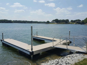 refurbish your boat dock - lockdry aluminum decking